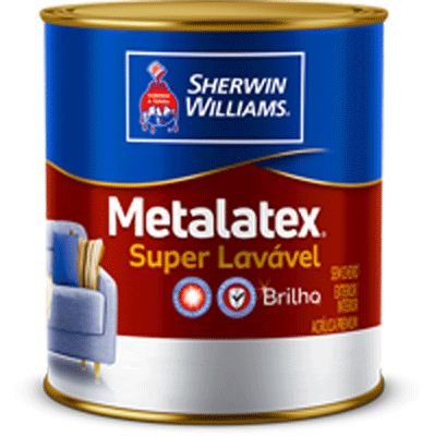 Tinta Acrílica Premium Metalatex Semi Brilho Branco 3,6L - Sherwin Williams