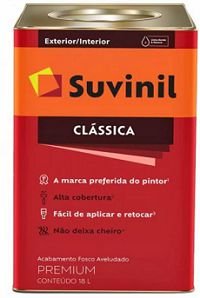 Tinta Látex Pva Premium Fosco Branco 18L Suvinil