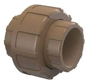 União Soldável Pvc Marrom 40mm Tigre