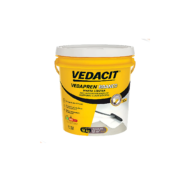 Vedapren Branco 18kg Vedacit