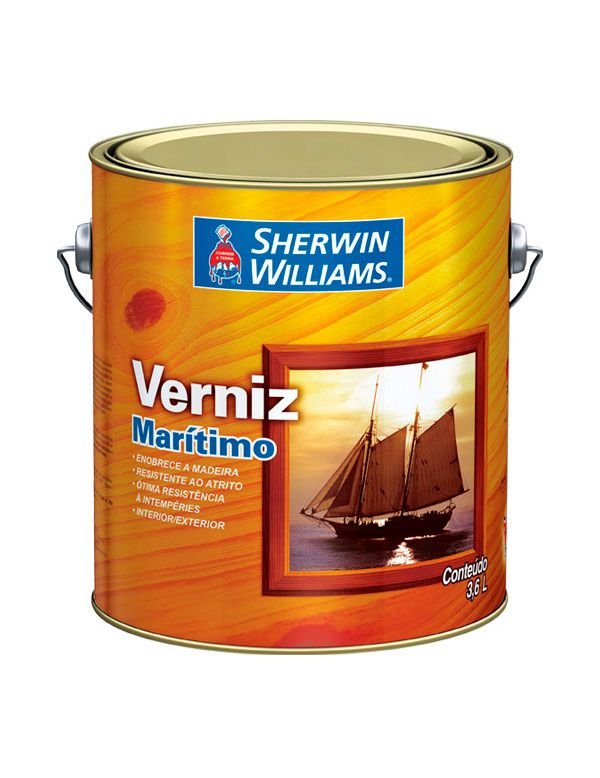 Verniz Tingidor Brilhante Mogno 3,6L - Sherwin Williams
