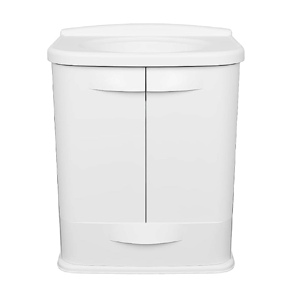 Gabinete Plástico com lavatório Gab Fit 45X32X58CM - Astra