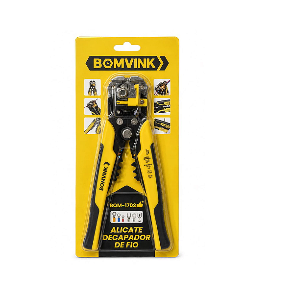 Alicate Desencapador de Fios BOM-1702 - Bomvink
