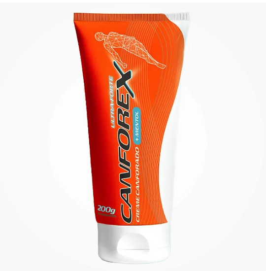 Combo de 05 Unidades Canforex Creme Canforado 200g