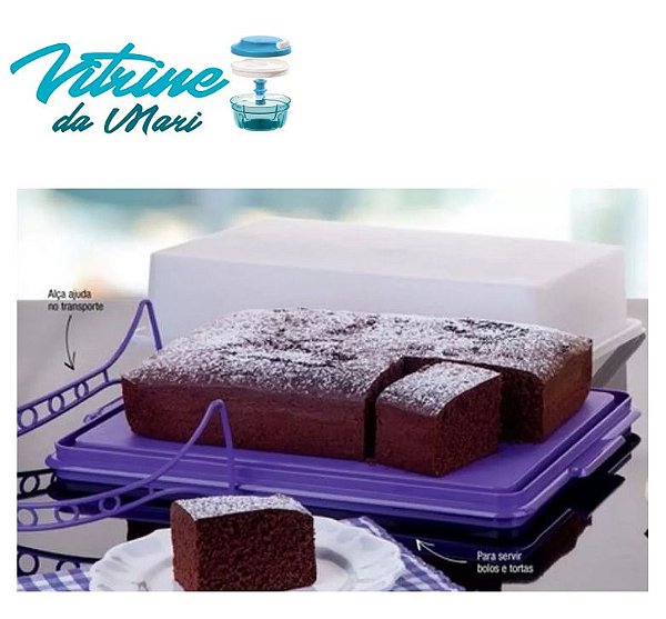 BIG CAKE RETANGULAR - BAHIANA ROXA