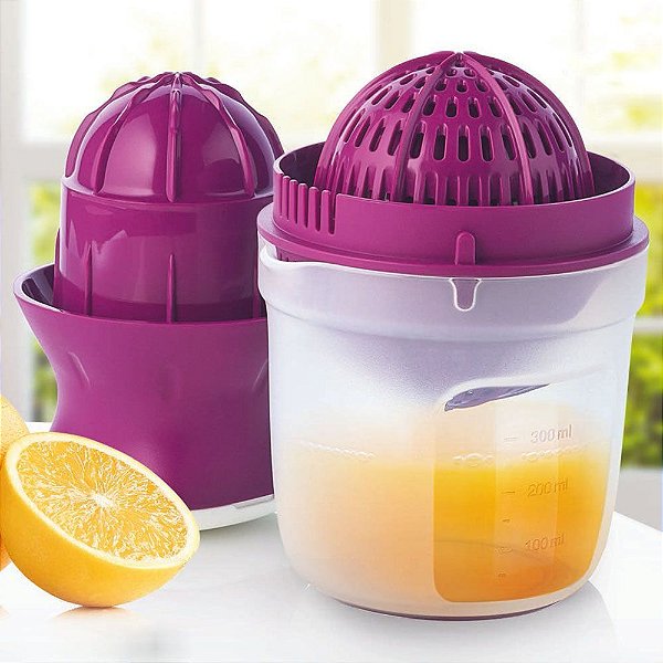 ESPREMEDOR DE CÍTRICOS PLUS TUPPERWARE - cap.300ml