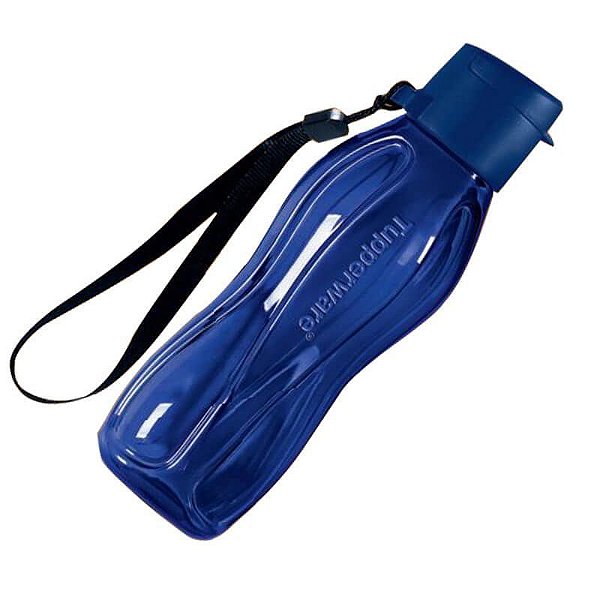 GARRAFA ECO TUPPER 310ml -  PLUS  NIGHT (AZUL)
