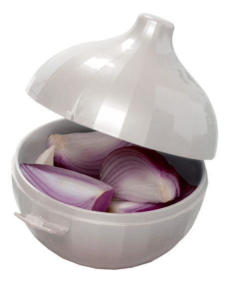 PORTA CEBOLA BRANCO PEROLADO