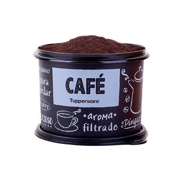 TUPPER CAIXA CAFÉ P e B  - 700grs