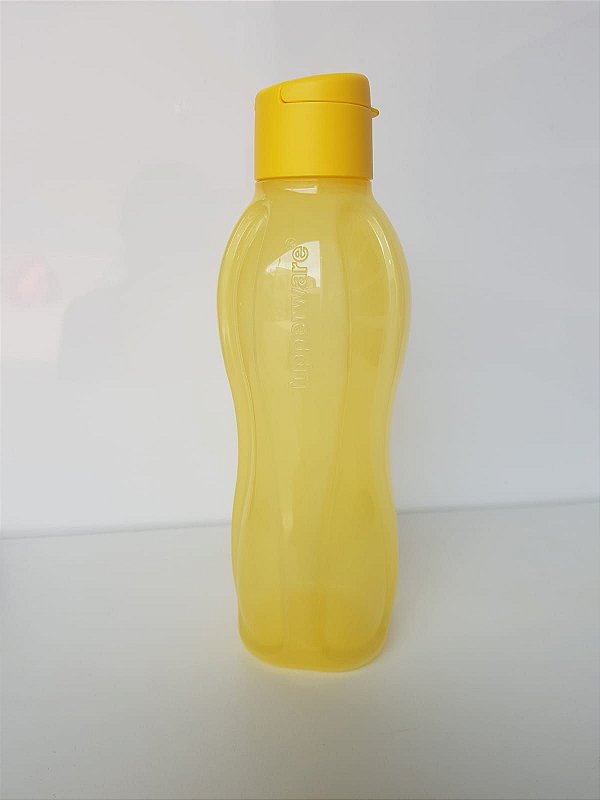 GARRAFA ECO TUPPER 1L - AMARELA