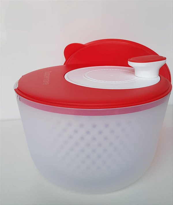 CENTRIFUGA TUPPERWARE LINHA CHEF - 3,9 L(TOTAL) e 2,2L(ÚTEIS PARA SECAGEM)