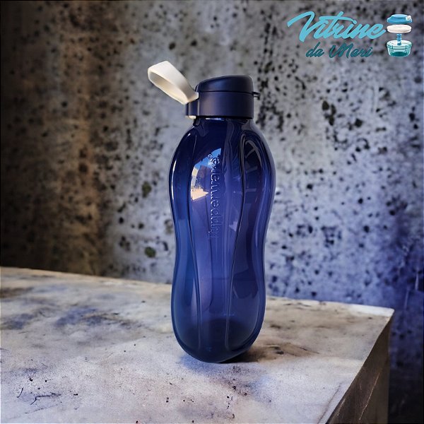 Garrafa Eco Tupper Plus Azul Noturno - 2 Litros