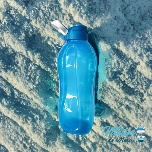 Garrafa Eco Tupper Plus Azul Mistério - 2 Litros