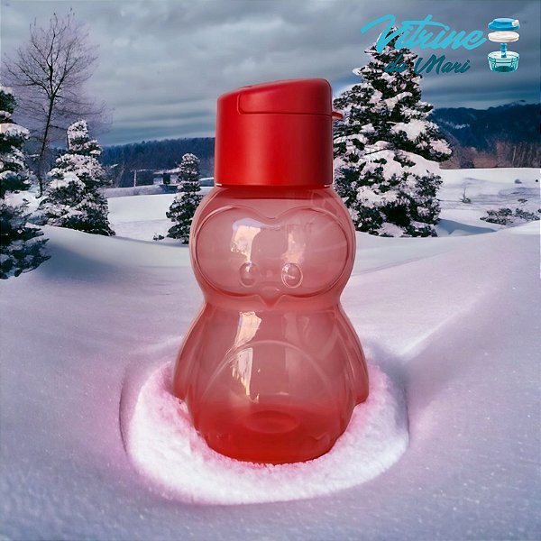 ECO KIDS INFANTIL VERMELHO - 350ml ( PINGUIM )