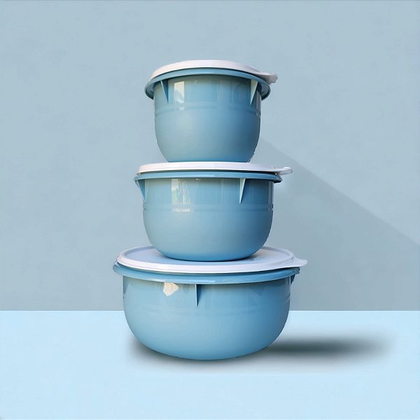 CONJUNTO BATEDEIRAS 3 PEÇAS ( 3,2L, 2L e 1L )