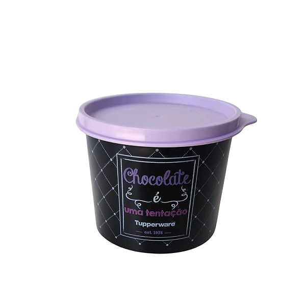 Tupper Redondinha Bistrô Cholocate - 500ml