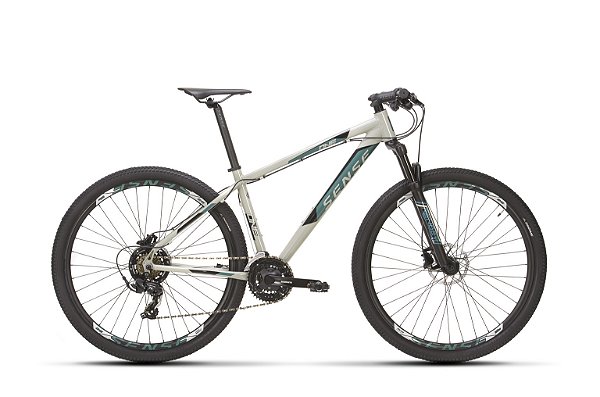 Bicicleta Aro 29 Sense One 2023 Cinza e Aqua Tamanho (L/19)