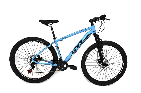 Bicicleta Aro 29 GTI Roma Azul Tamanho XL 21