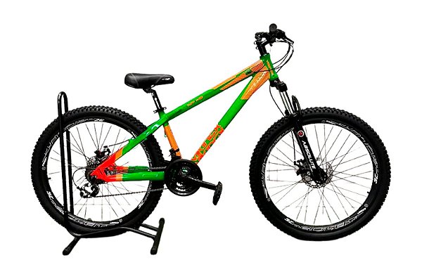 Bicicleta Aro 26 Viking Tuff X35 Tuff Verde