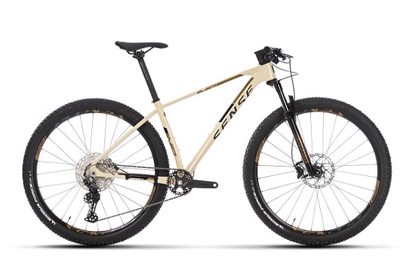 Bicicleta Aro 29 Sense Impact Comp Creme e Marrom Tamanho (M/17)