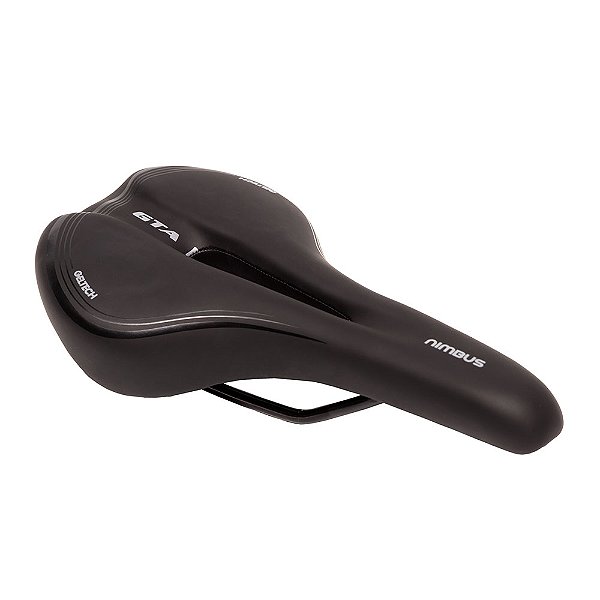 Selim MTB Gel Tech Vazado Preto