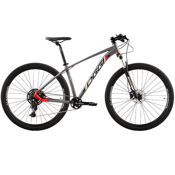 BICICLETA OGGI 29 BW 7.0 CUES 9V GRAF/VERM/CINZA (M/17) 2024
