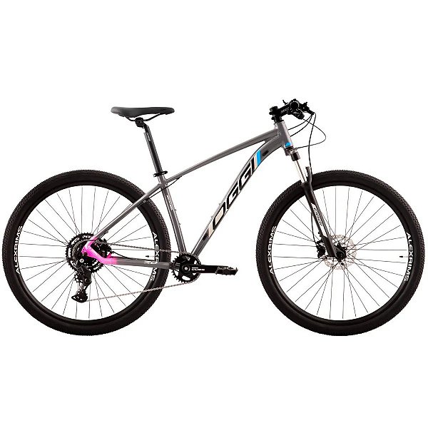BICICLETA OGGI 29 BW 7.0 CUES 9V GRAF/ROSA/AZ (M/17) 2024
