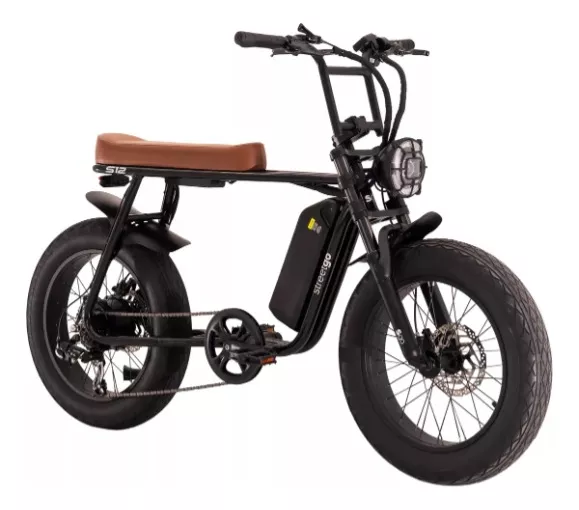 Bicicleta Elétrica Autopropelido Street GO 750WH Preto - S12