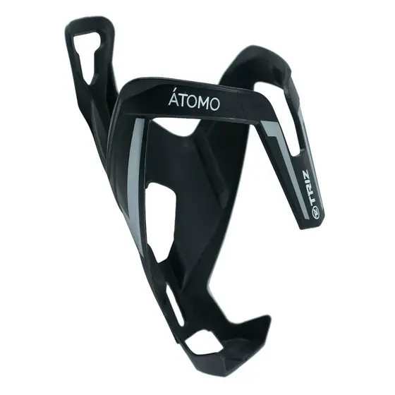 SUPORTE CARAMANHOLA TRIZ FIBRA DE CARBONO PRETO E BRANCO