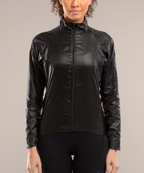 JAQUETA SIDE FURBO CORTA VENTO REPELENTE A AGUA BARILOCHE FEM. - PRETO - M
