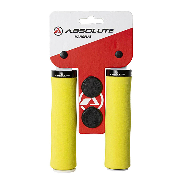MANOPLA ABSOLUTE HL-G224, AMARELO, BORRACHA