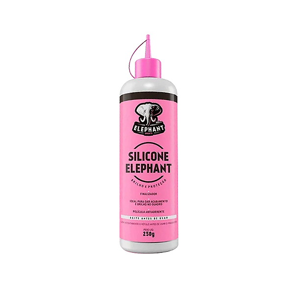 SILICONE GEL ELEPHANT BRILHO E PROTEÇÃO 250G