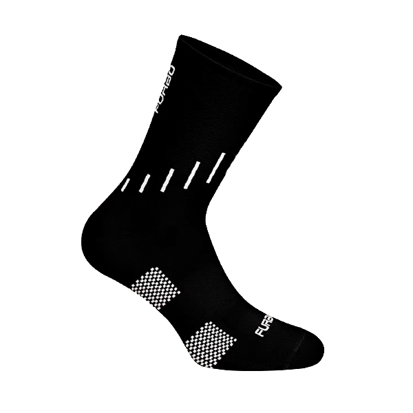 MEIA FURBO ULTRA AIR PRETO / BRANCO TAM - P
