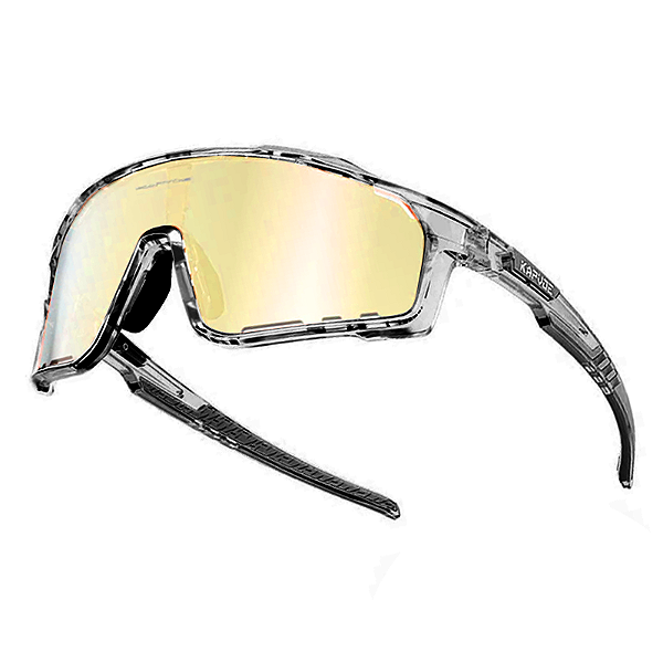 ÓCULOS KAPVOE X76 SPORT SUNGLASSES PHOTOCHROMIC - FUME TRANSLÚCIDO GOLD