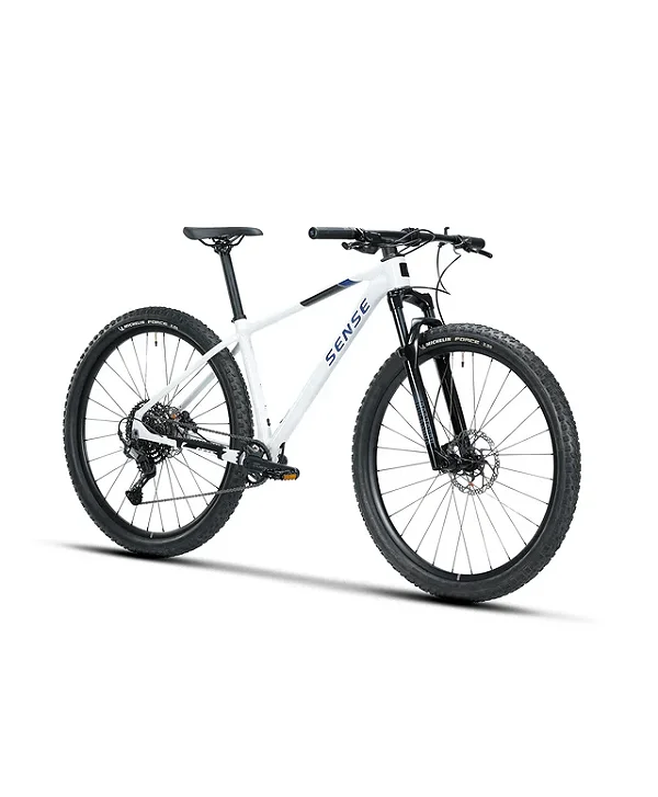 BICICLETA SENSE IMPACT PRO BRANCO/AZUL 2025 TAM - 15