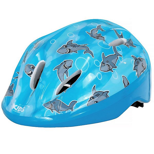 CAPACETE ABSOLUTE KIDS SHAKE AZL TUBARAO