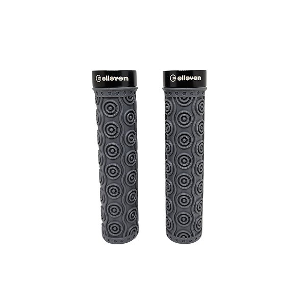MANOPLA MTB SILICONE PREIUM 137MM COM TRAVA - CINZA