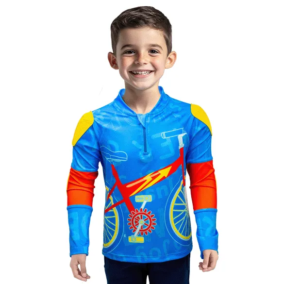 CAMISETA DE PROTECAO MASC BICICLETINHA TAM 8