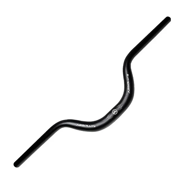 Guidão Alumínio Absolute Mtb 31.8x720mm 80mm Alto Curvo