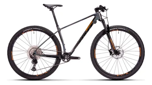 BICICLETA CARBON IMPACT PRO CINZA/DOURADO 2024 TAM - 15