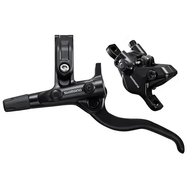 CONJUNTO FREIO SHIMANO M4100 DISCO HID. TRASEIRO. MOD. 03 PRETO