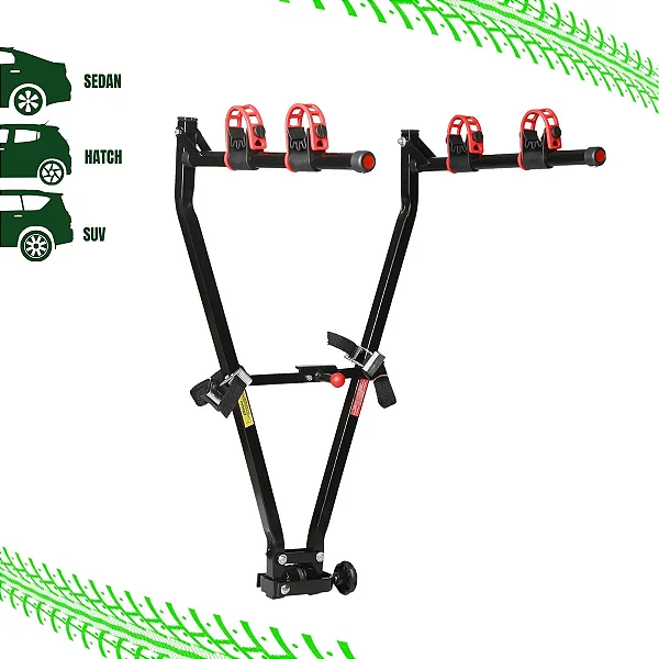 TRANSBIKE HITCH 2 BIKES AÇO P/ 2 BICICLETAS