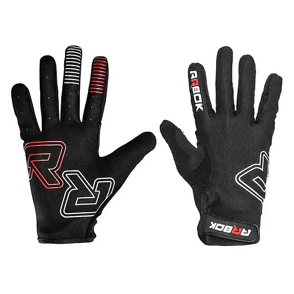 LUVA PARA MTB ARBOK DEDO LONGO RIVER VELCRO PRETA TAM - M
