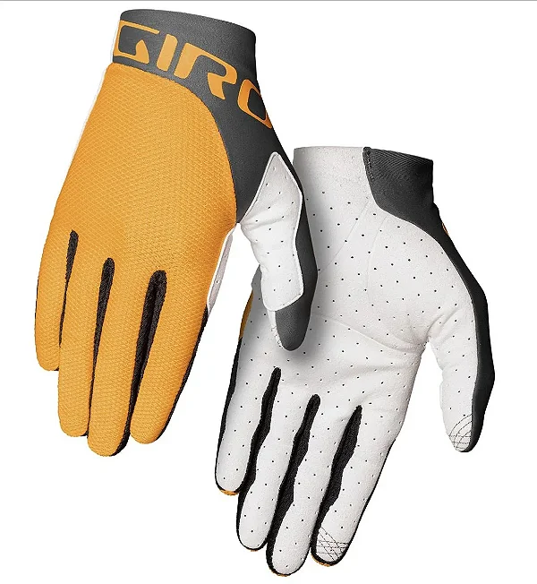LUVA GIRO TRIXTER AMARELO/CINZA TAM. P