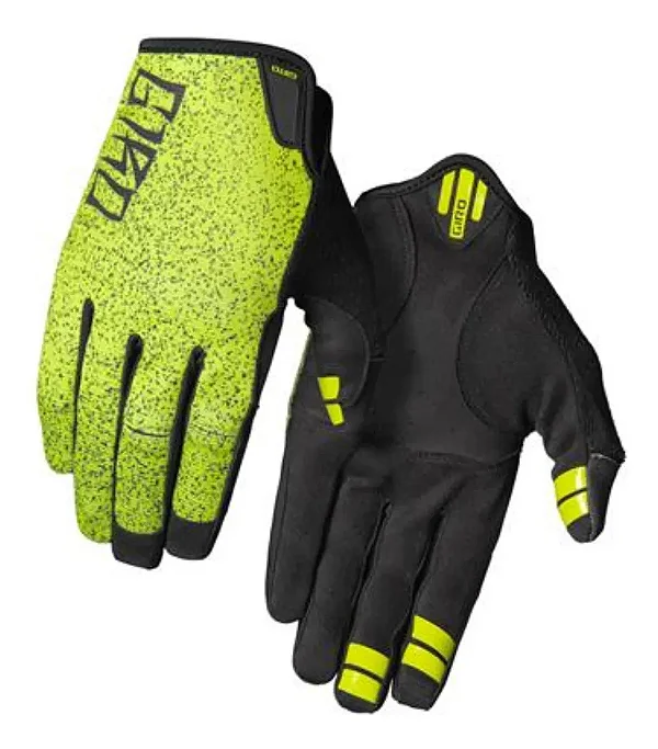 LUVA GIRO DND GEL AMARELO/PRETO ESCURO TAM. M