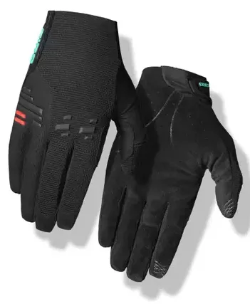 LUVA GIRO HAVOC PRETO/VERMELHO TAM. M