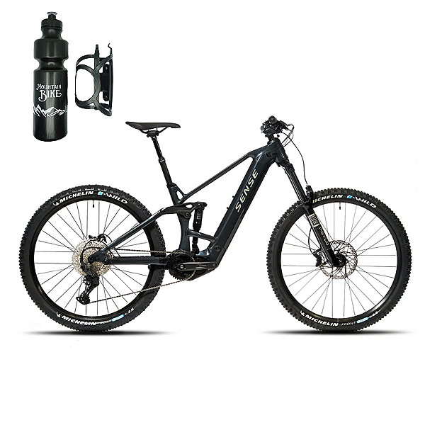 Bicicleta Exalt E-trail AL Sport Forty-5 2025 Preta Tam - 17