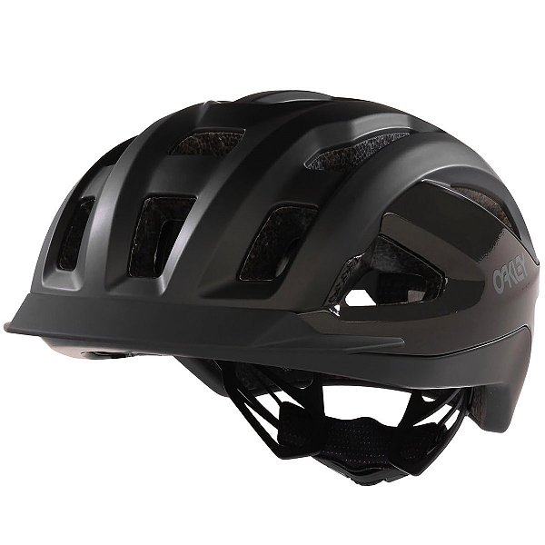 Capacete de Ciclismo Oakley Aro3 AllRoad I.C.E Mips Black Reflective Tam - L