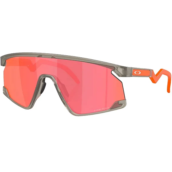 Óculos Oakley BXTR Matte Grey Ink Lente Prizm Trail Torch