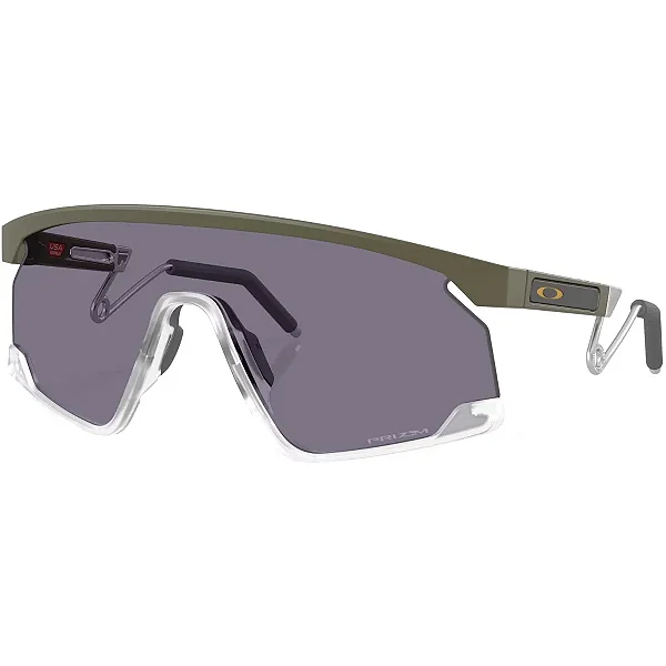 Óculos Oakley BXTR Metal Latitude Collection Matte Moss Lente Prizm Grey